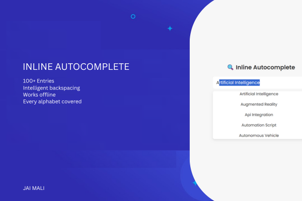 Inline-Autocomplete